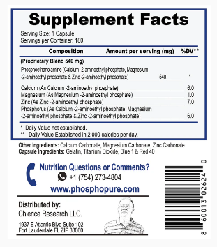 Phosphopure 180 capsules - Europa